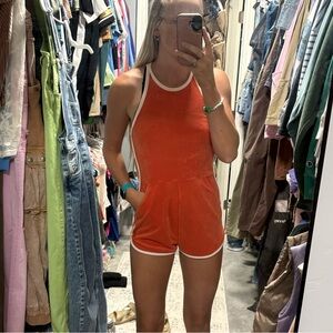 Free People FP Movement Ring Leader Terry Romper